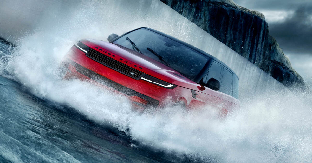 Vorstellung Range Rover Sport / Super Charger mit 150kw und Ladepark